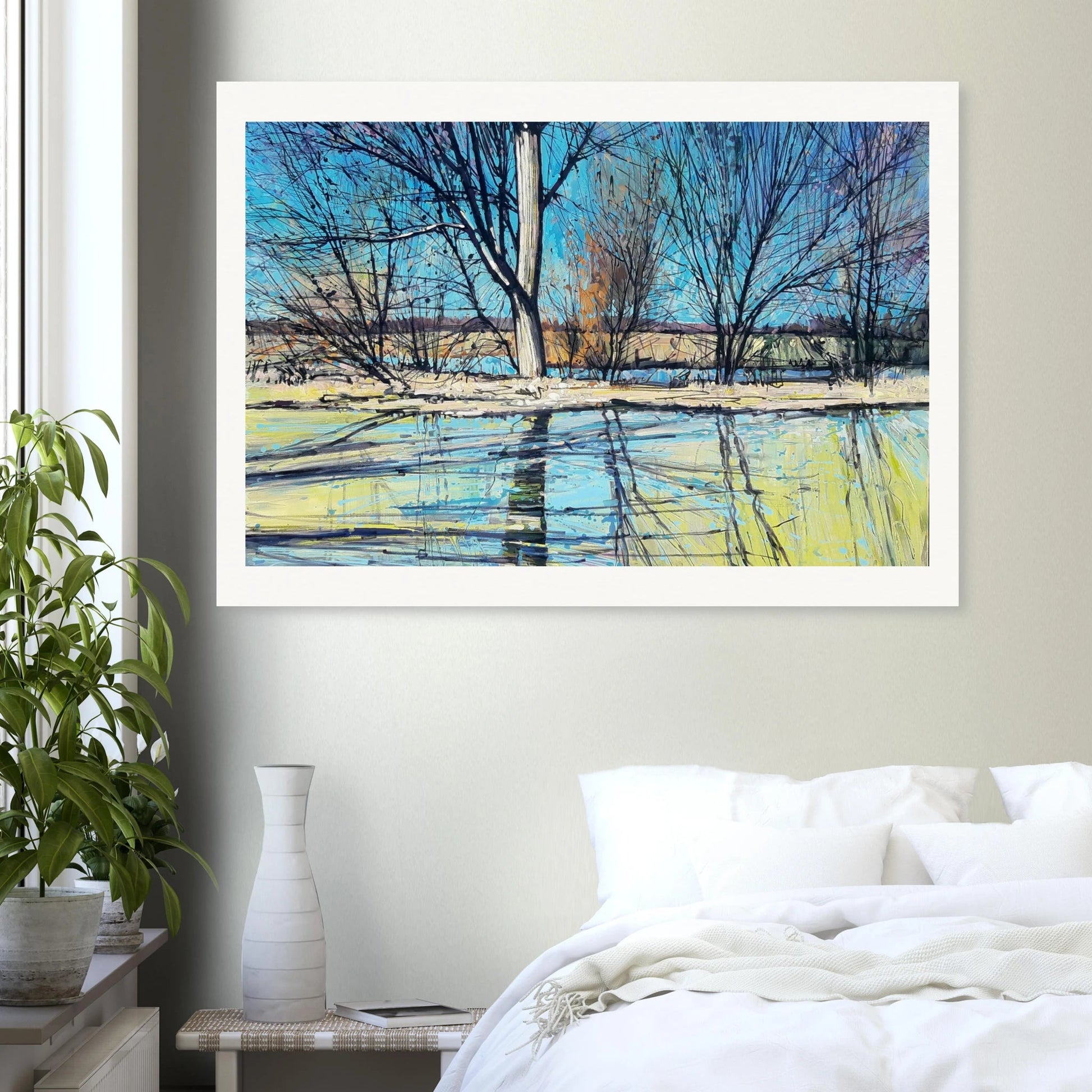 Peace and sunlight - Museum - Quality Matte Paper Poster - eduardgurevich 75x100 cm / 30x40″