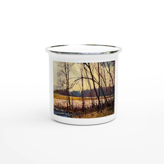 Promise - White 12oz Enamel Mug - eduardgurevich