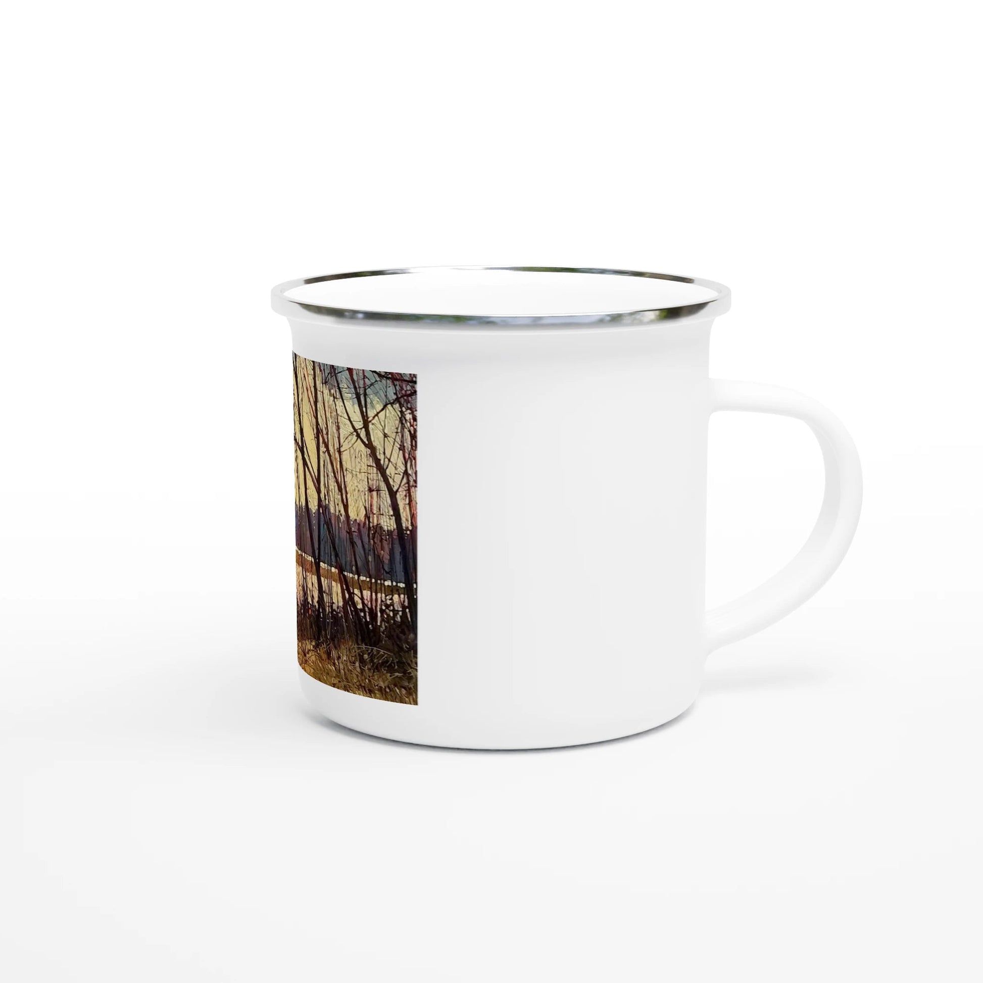Promise - White 12oz Enamel Mug - eduardgurevich