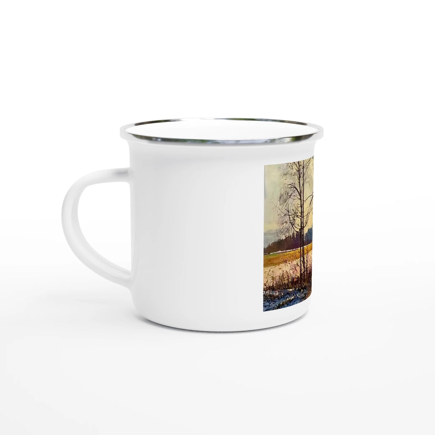 Promise - White 12oz Enamel Mug - eduardgurevich