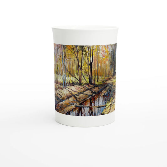 Promising - White 10oz Porcelain Slim Mug - eduardgurevich