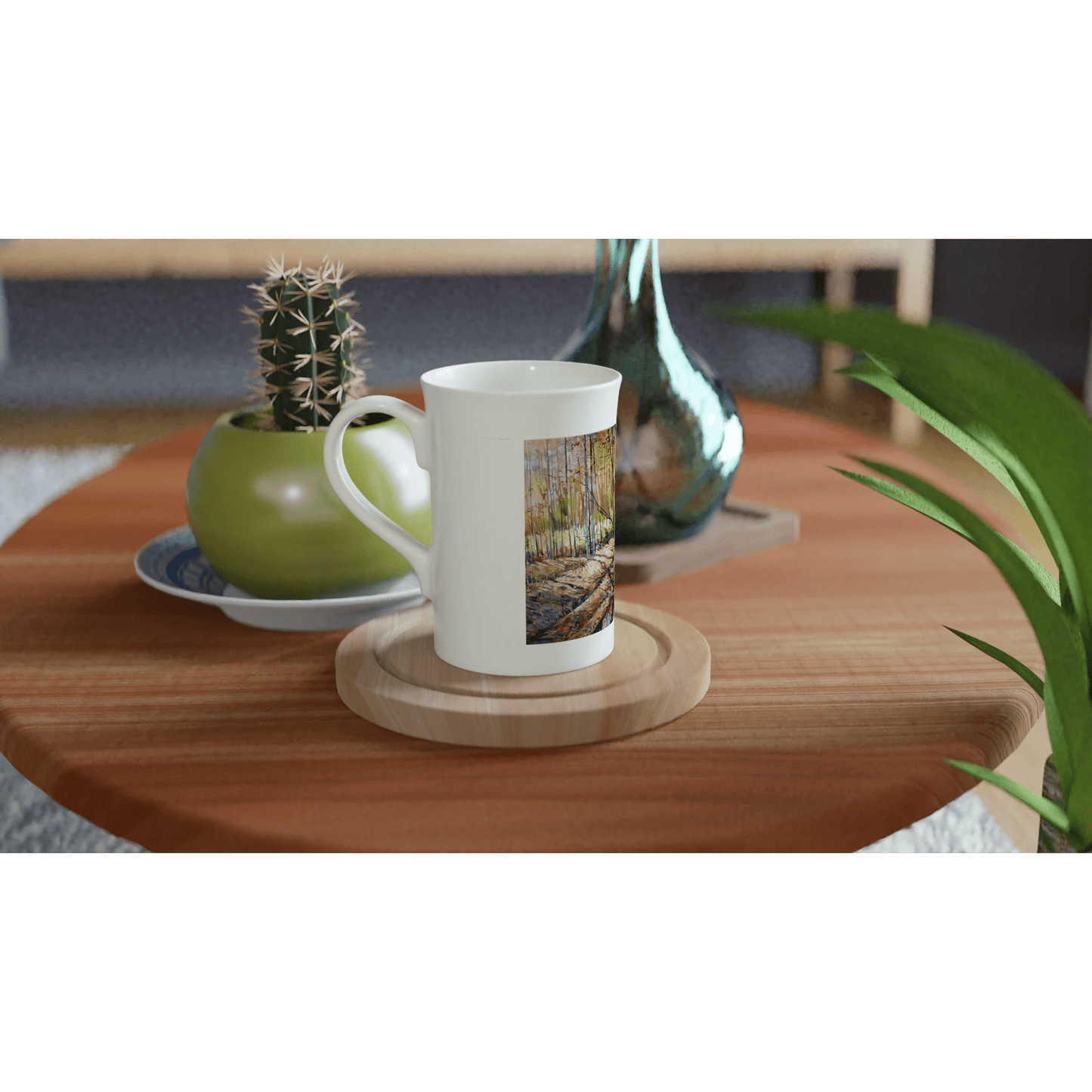 Promising - White 10oz Porcelain Slim Mug - eduardgurevich