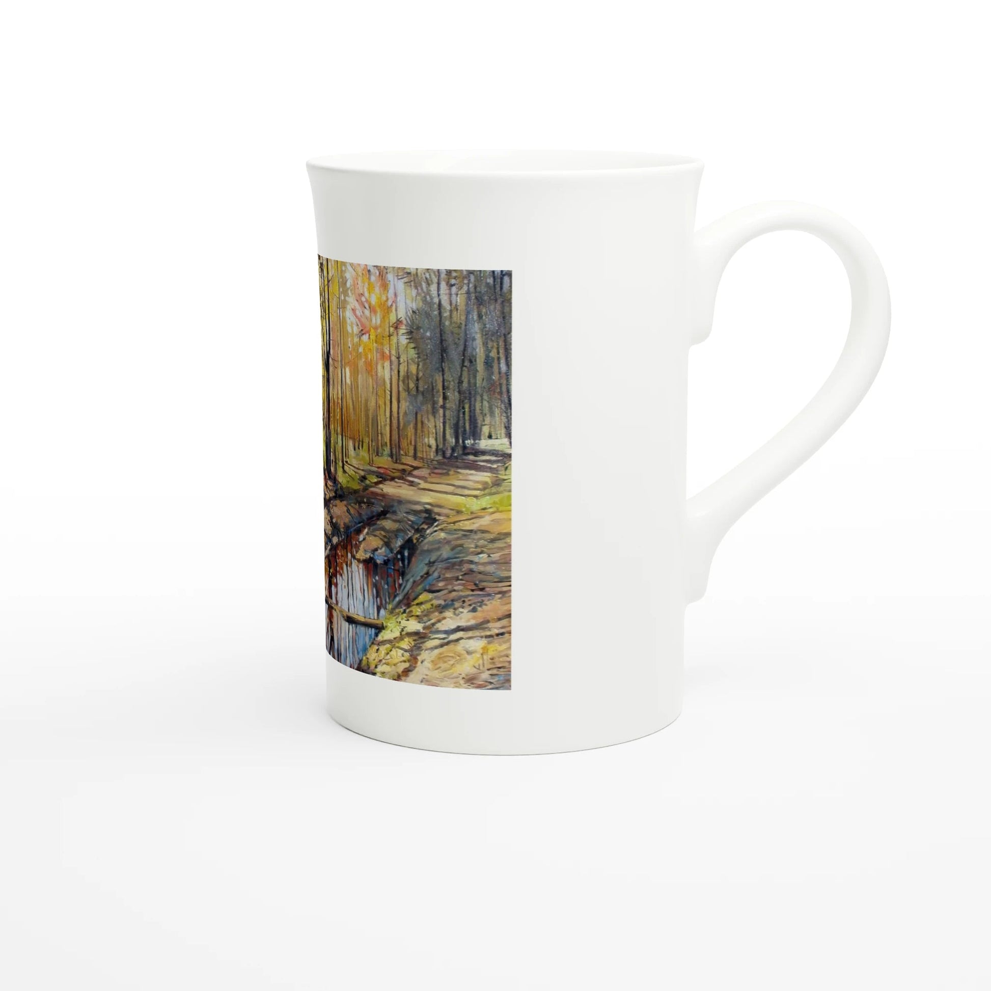 Promising - White 10oz Porcelain Slim Mug - eduardgurevich