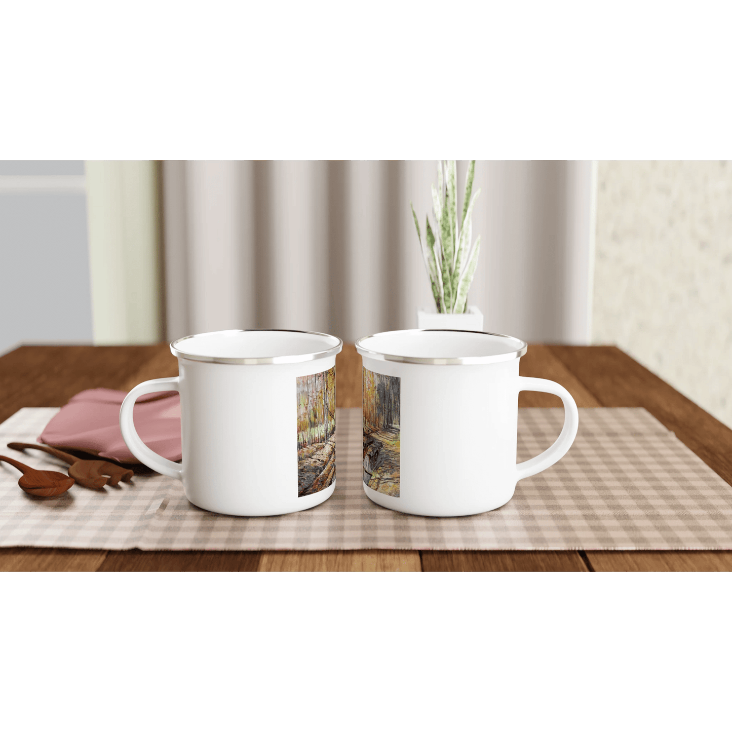 Promising - White 12oz Enamel Mug - eduardgurevich
