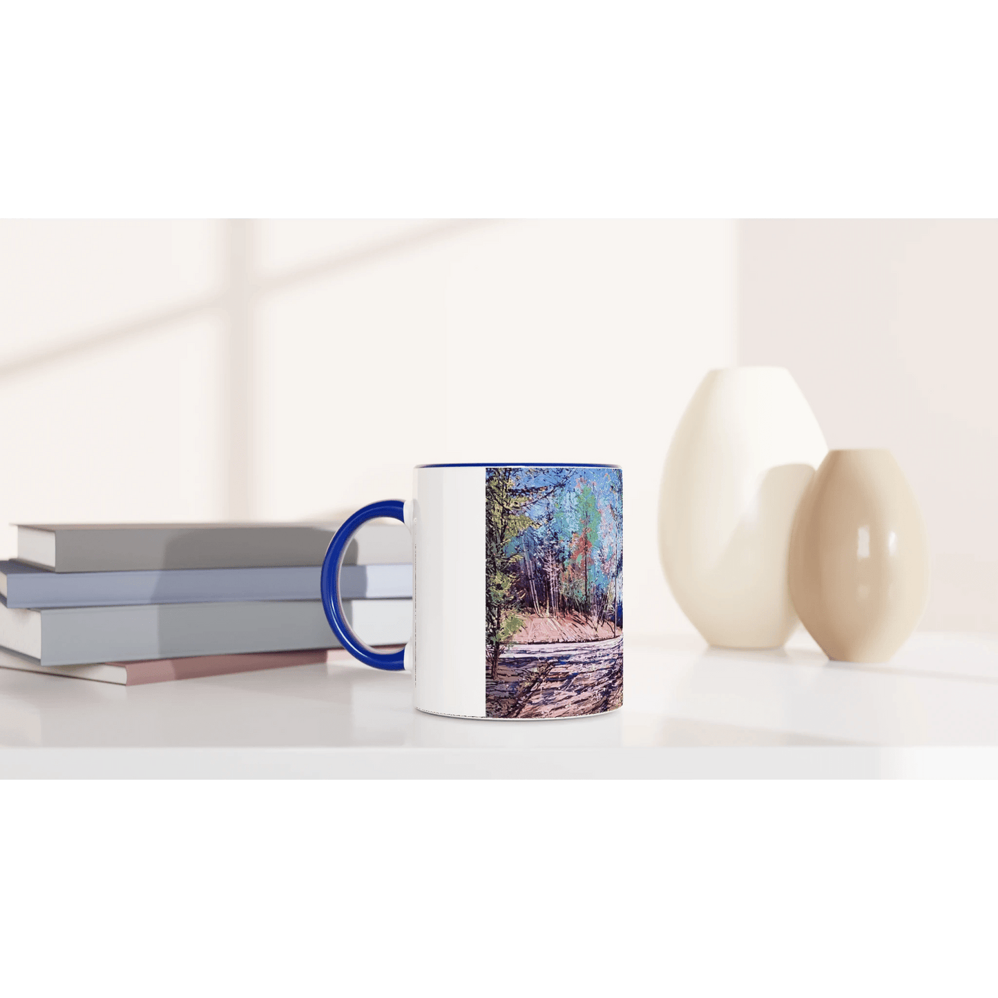 Road twist - 11oz Ceramic Mug - eduardgurevich