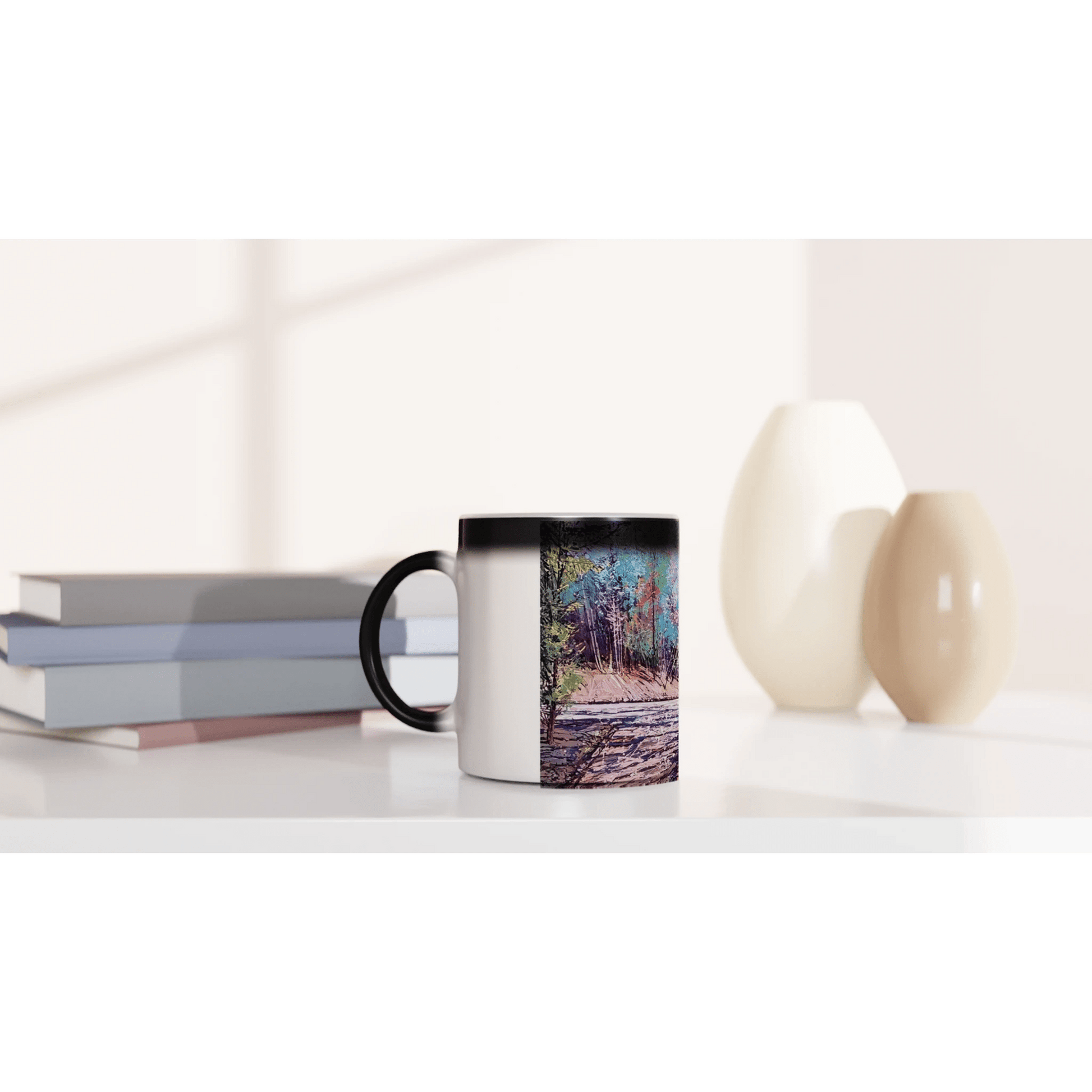 Road twist - Magic 11oz Ceramic Mug - eduardgurevich