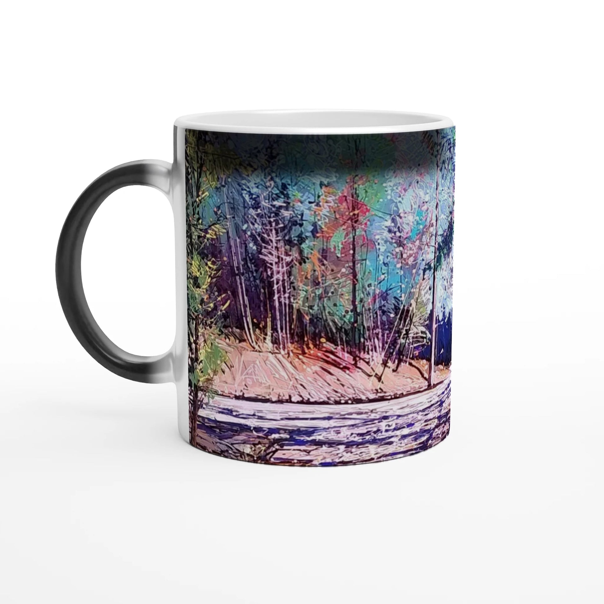 Road twist - Magic 11oz Ceramic Mug - eduardgurevich