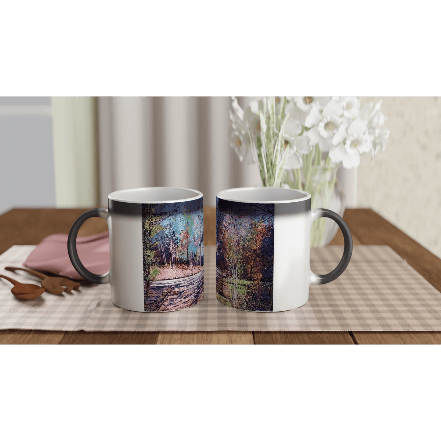 Road twist - Magic 11oz Ceramic Mug - eduardgurevich