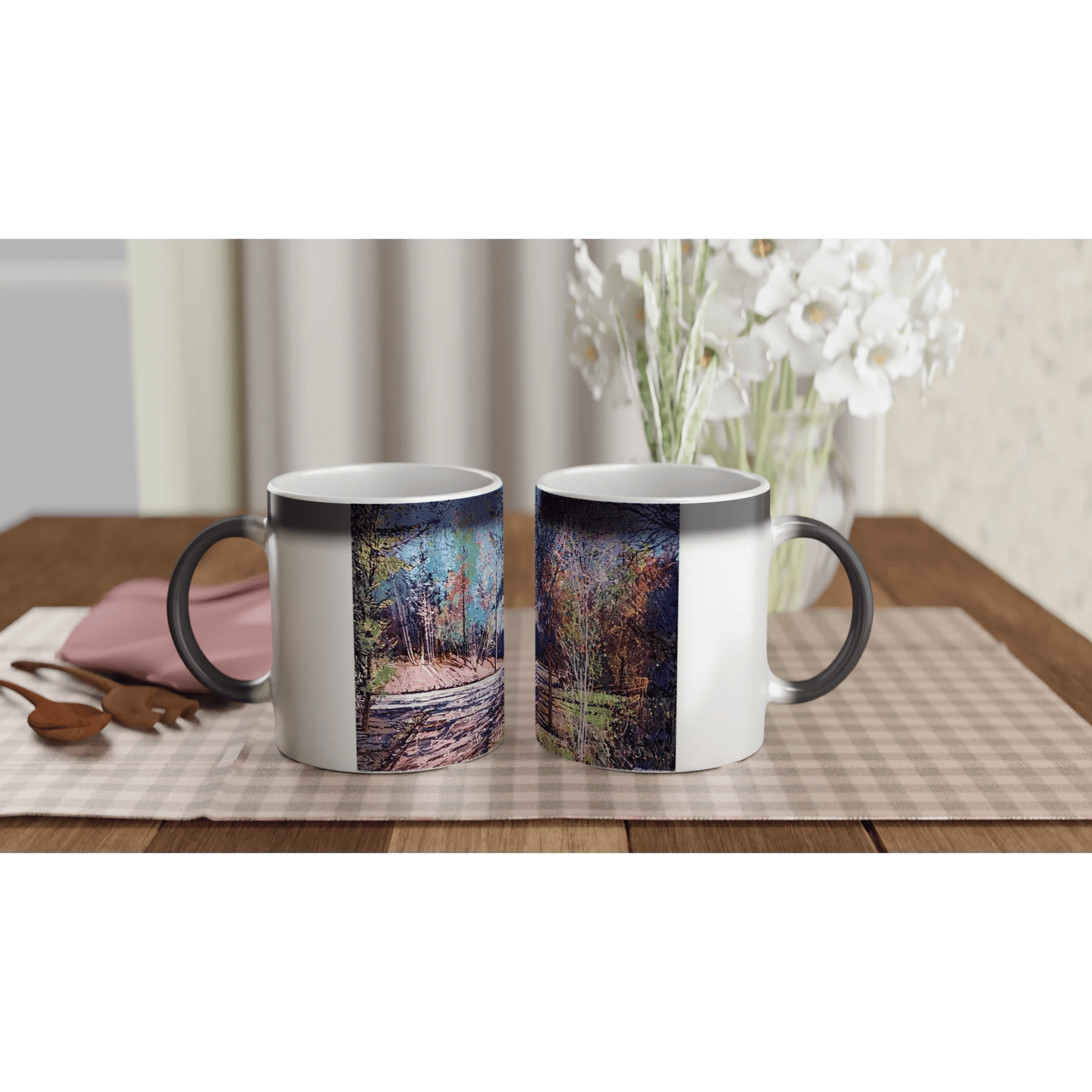 Road twist - Magic 11oz Ceramic Mug - eduardgurevich