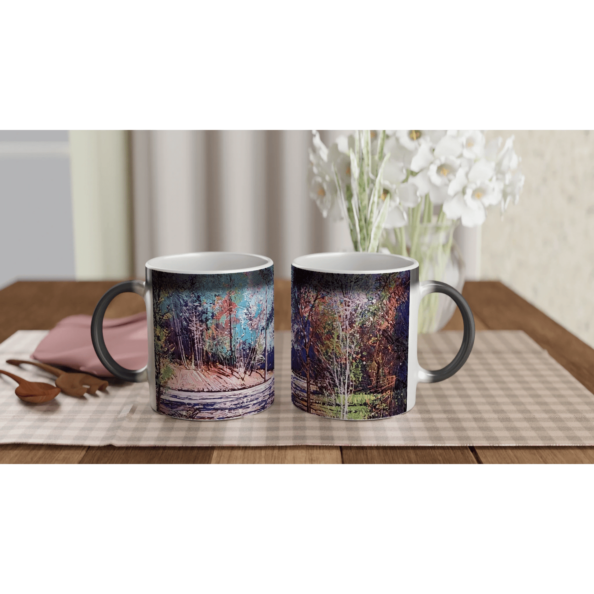 Road twist - Magic 11oz Ceramic Mug - eduardgurevich