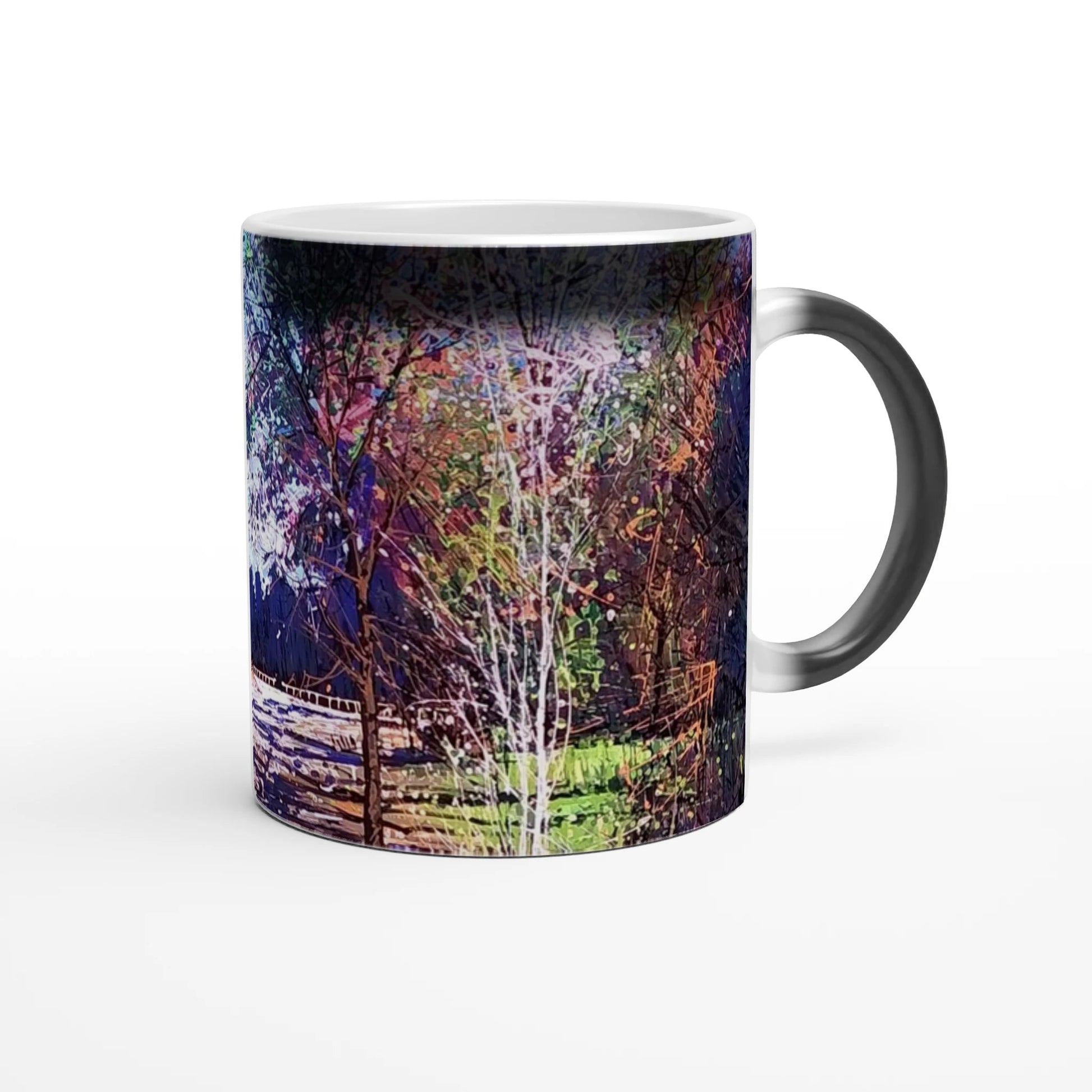 Road twist - Magic 11oz Ceramic Mug - eduardgurevich