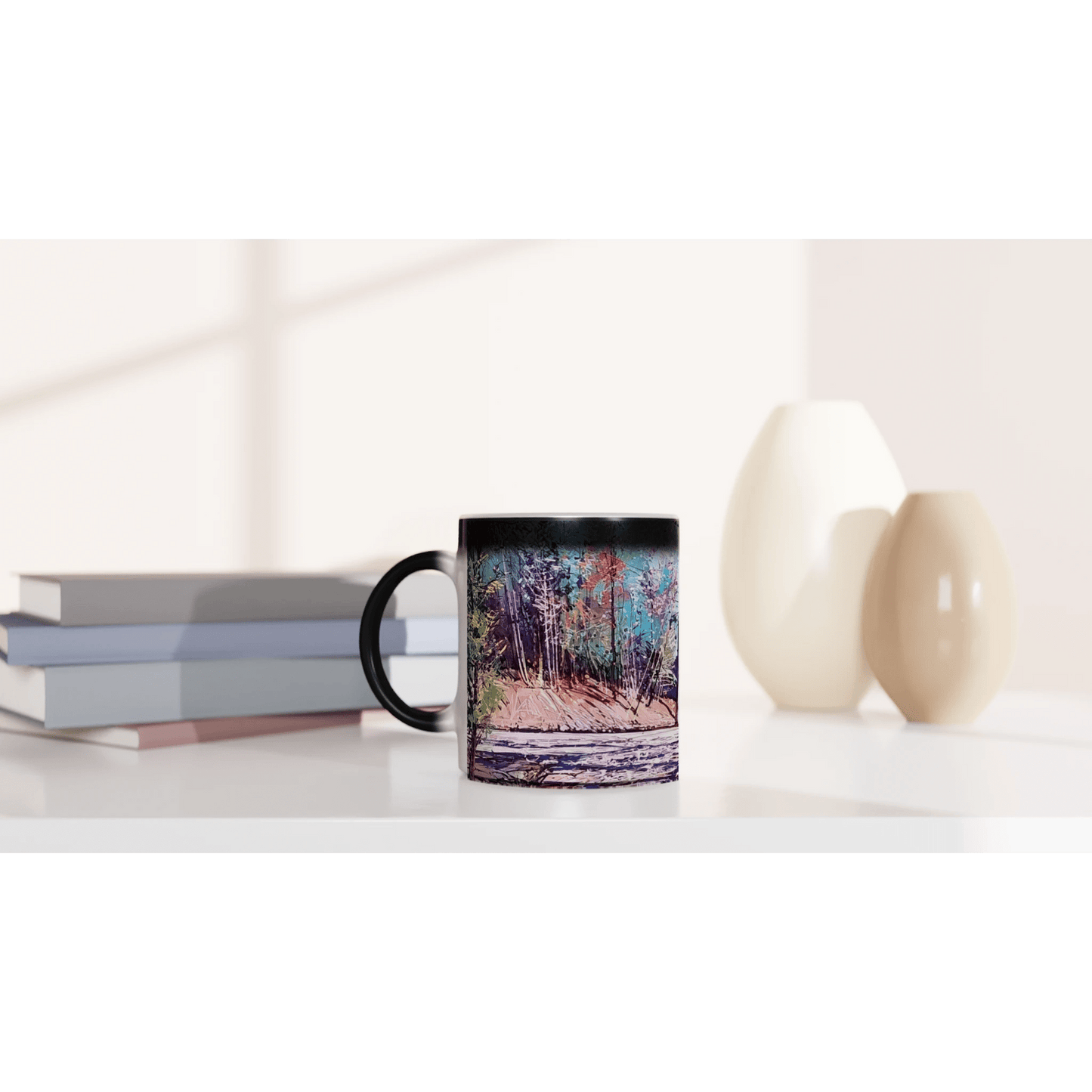 Road twist - Magic 11oz Ceramic Mug - eduardgurevich