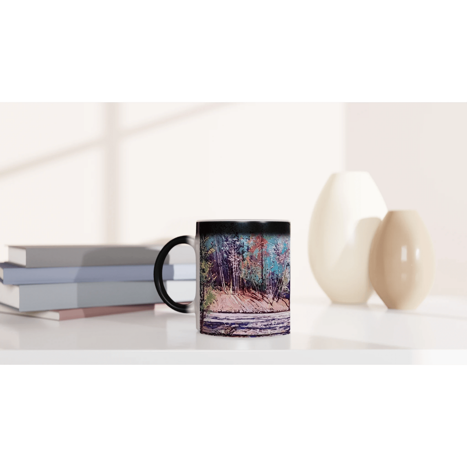 Road twist - Magic 11oz Ceramic Mug - eduardgurevich