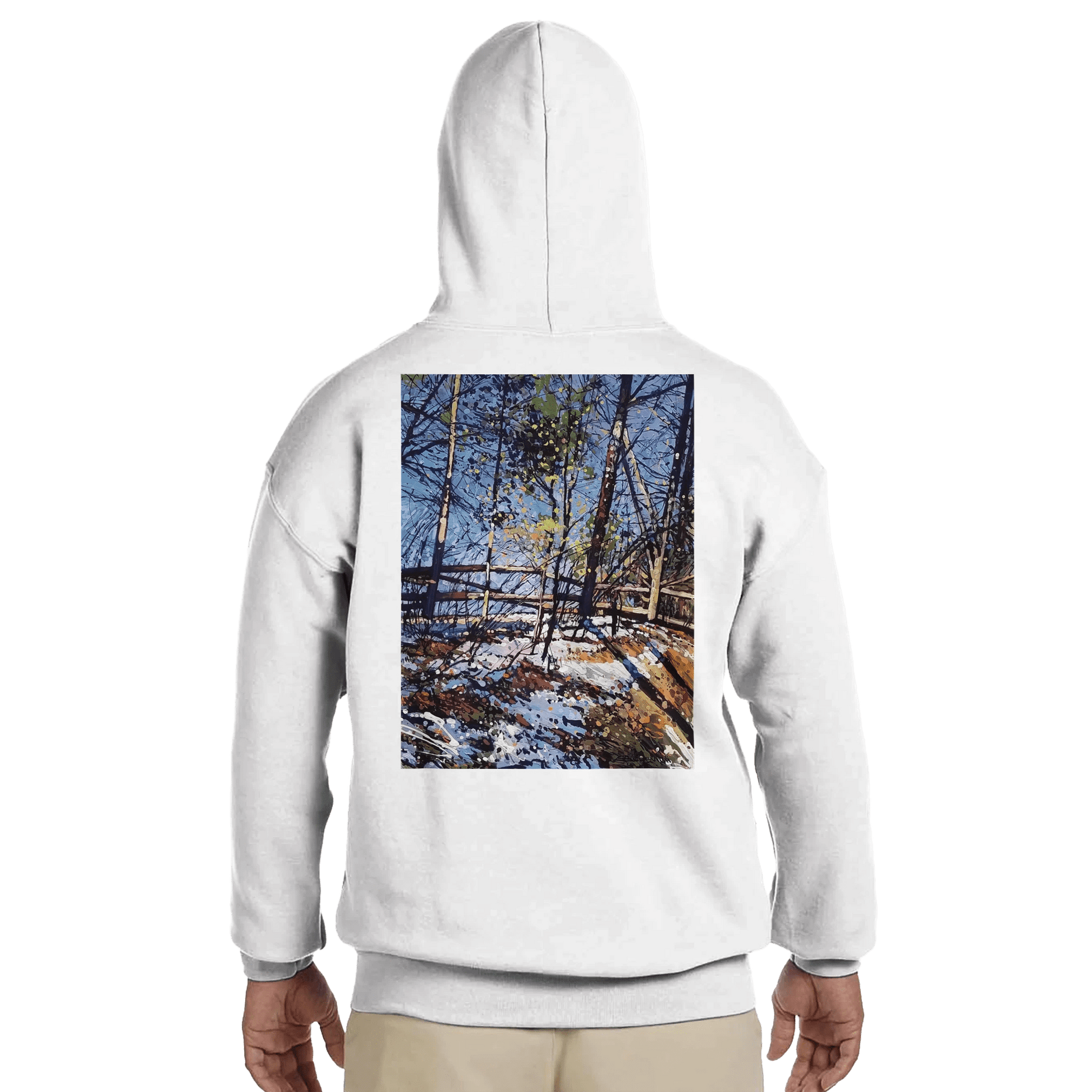 Roadside assistance - Classic Unisex Pullover Hoodie | Gildan® 18500 White - eduardgurevich S