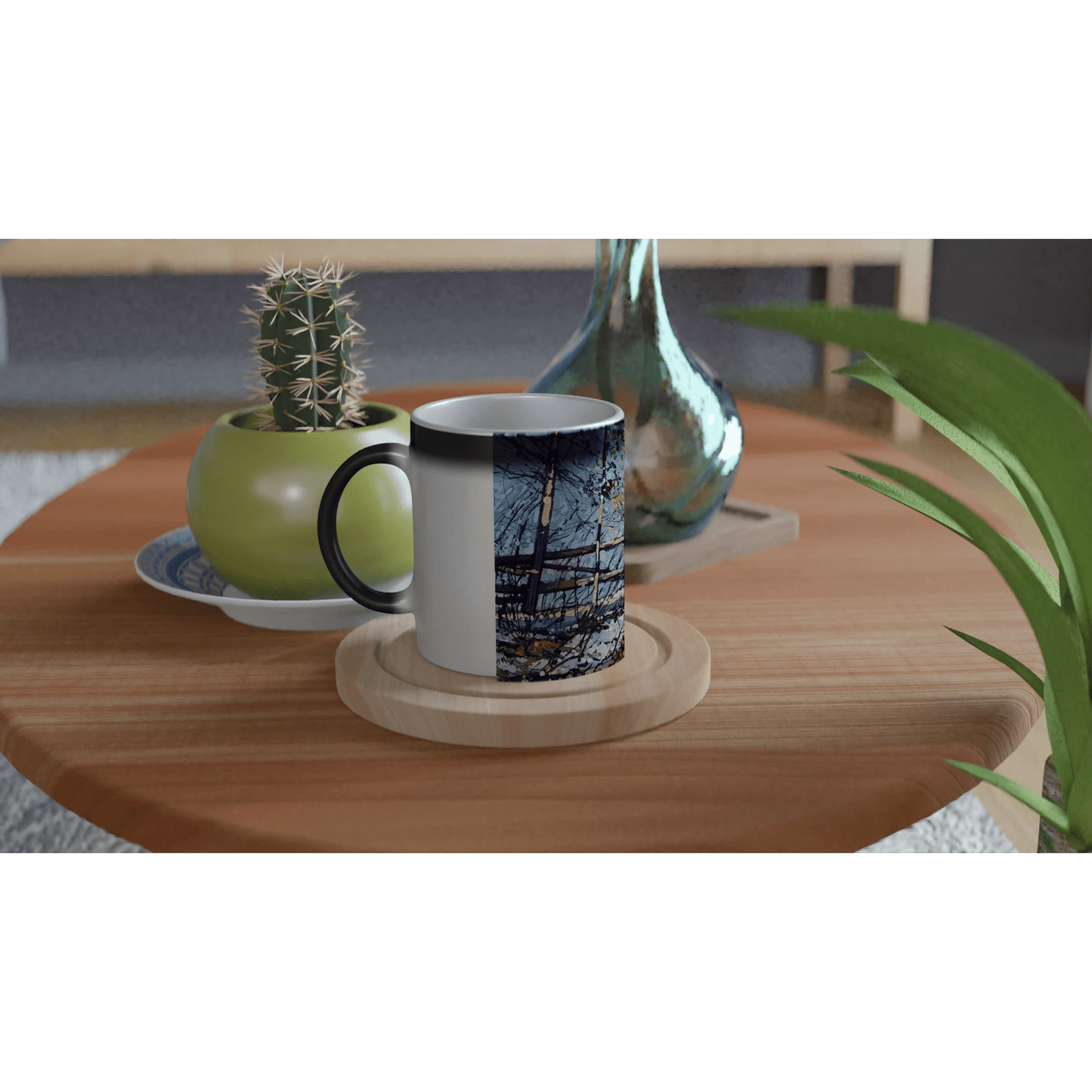 Roadside assistance - Magic 11oz Ceramic Mug - eduardgurevich