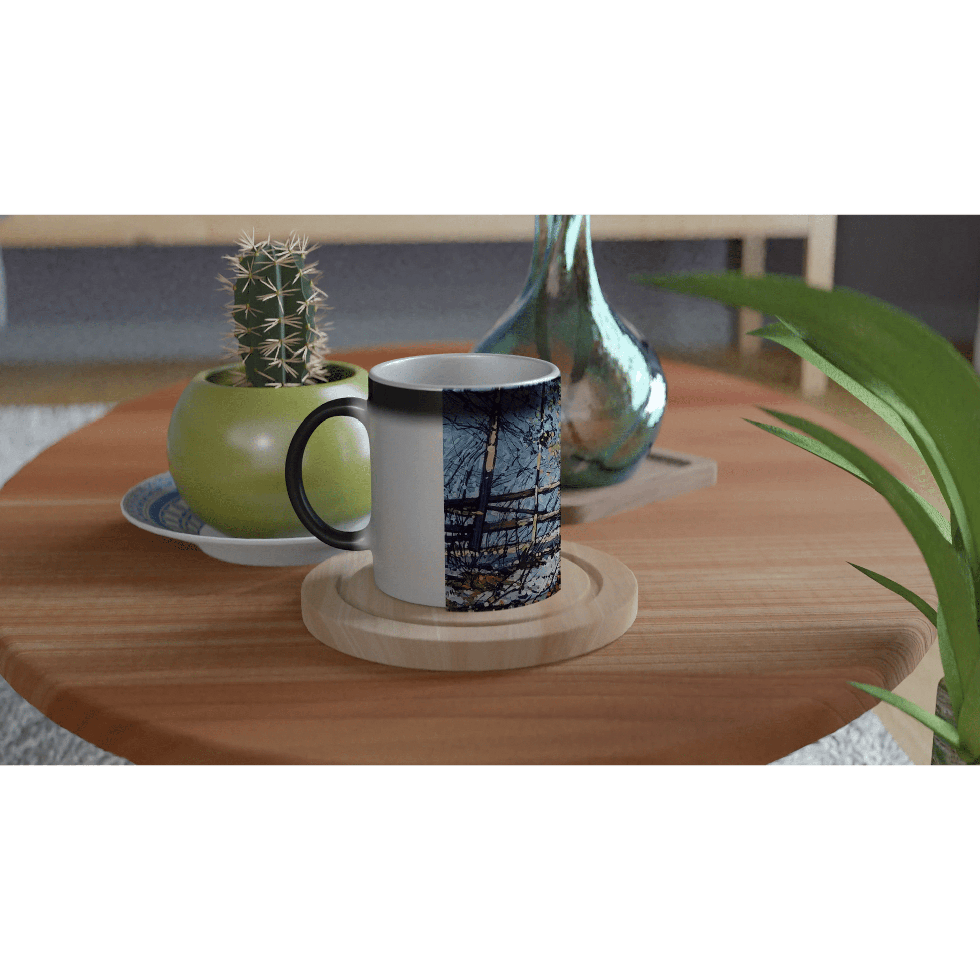 Roadside assistance - Magic 11oz Ceramic Mug - eduardgurevich
