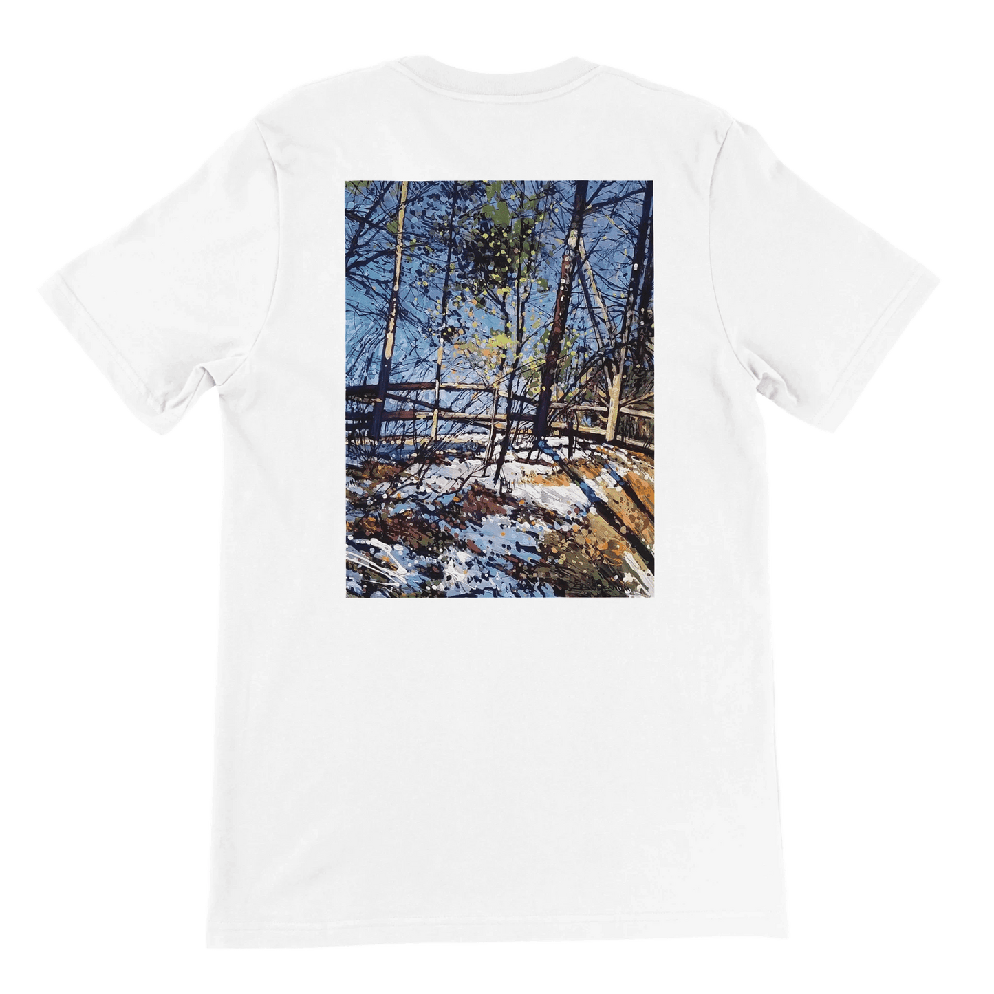 Roadside assistance - Premium Unisex Crewneck T-shirt | Bella + Canvas 3001 - eduardgurevich S