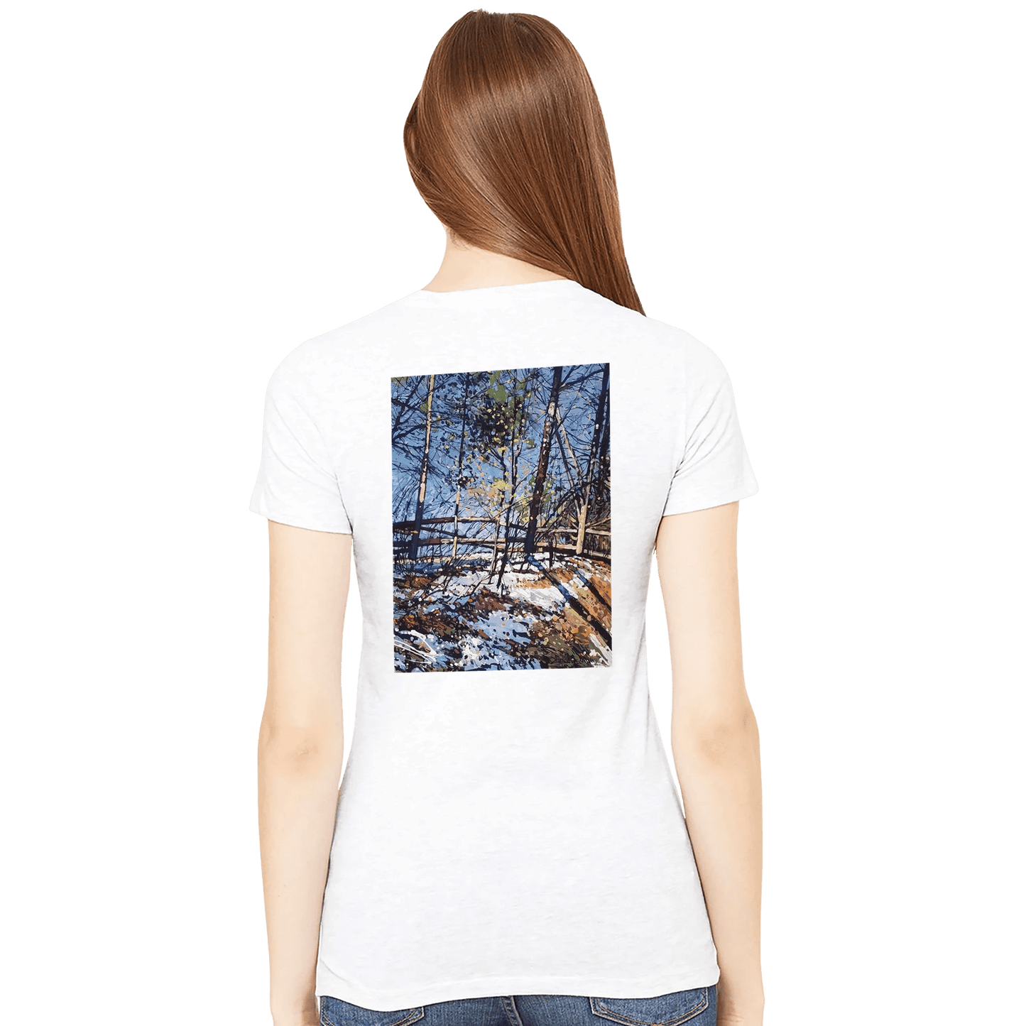Roadside assistance - Premium Womens Crewneck T-shirt | Bella + Canvas 6004 - eduardgurevich S