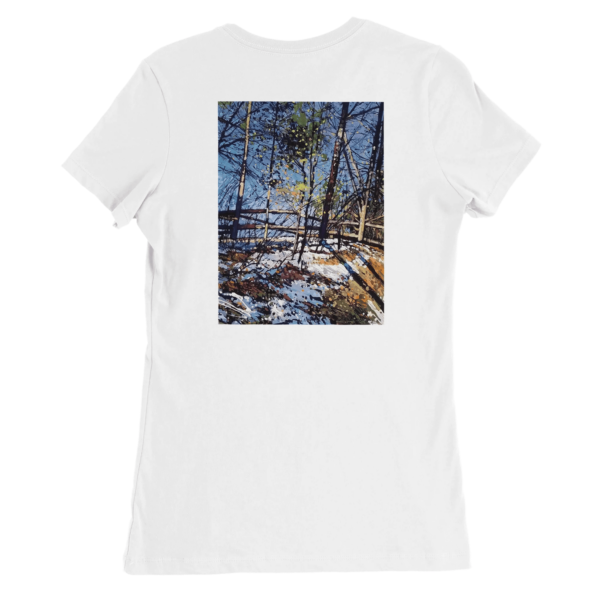 Roadside assistance - Premium Womens Crewneck T-shirt | Bella + Canvas 6004 - eduardgurevich S