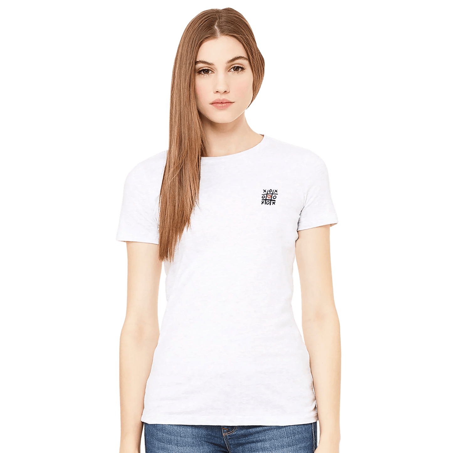 Roadside assistance - Premium Womens Crewneck T-shirt | Bella + Canvas 6004 - eduardgurevich S
