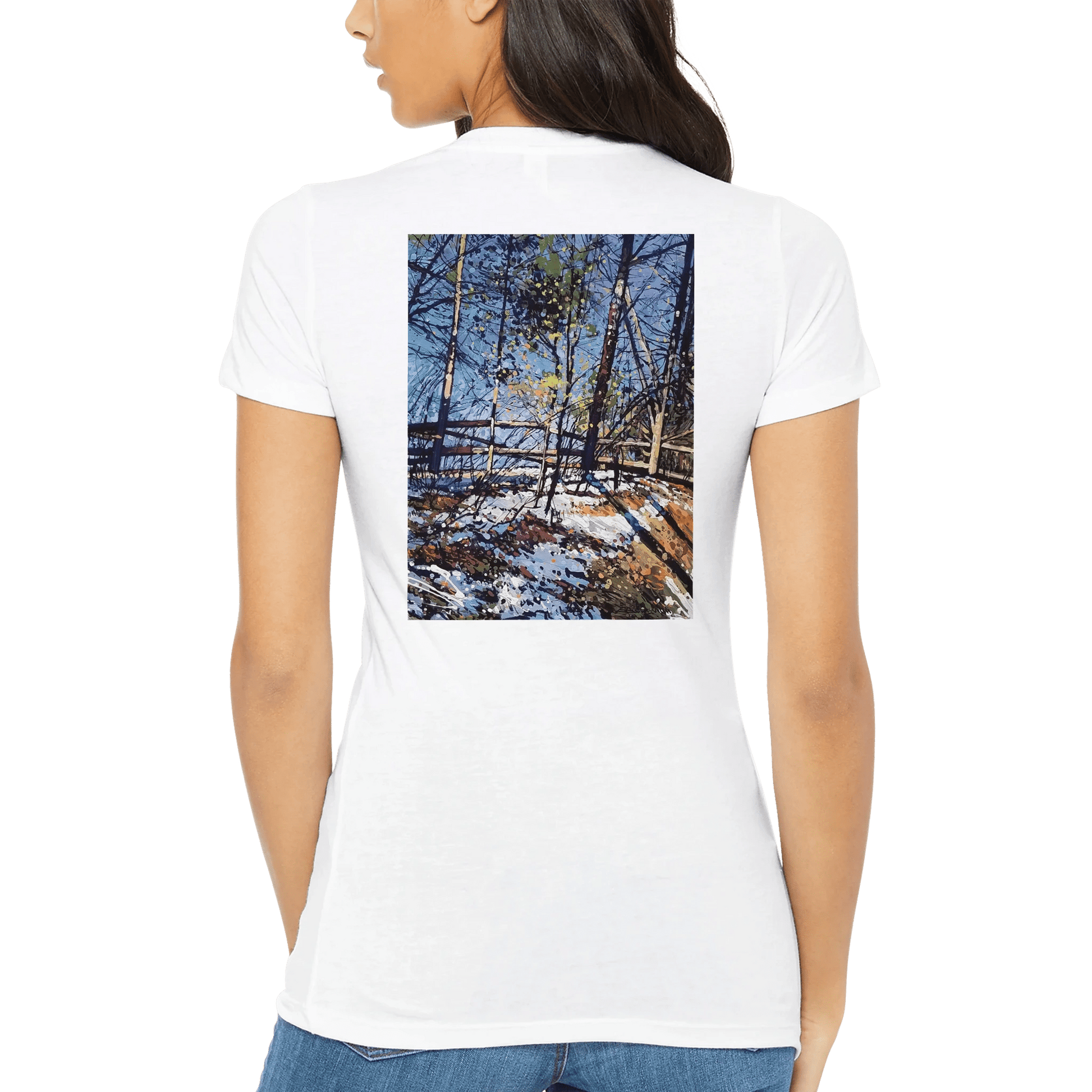 Roadside assistance - Premium Womens Crewneck T-shirt - eduardgurevich S