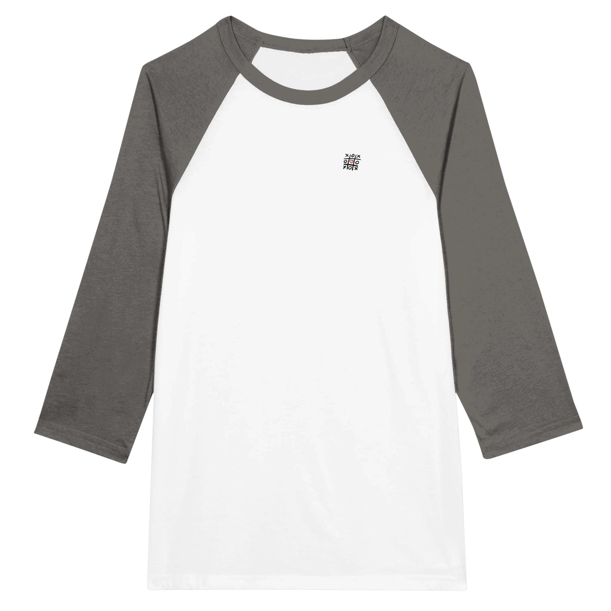 Roadside assistance - Unisex 3/4 sleeve Raglan T-shirt - eduardgurevich XL White and Black