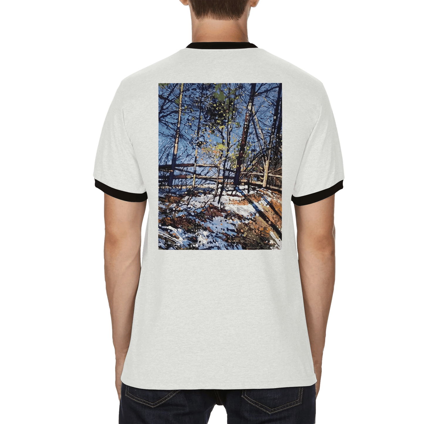 Roadside assistance - Unisex Ringer T-shirt - eduardgurevich S