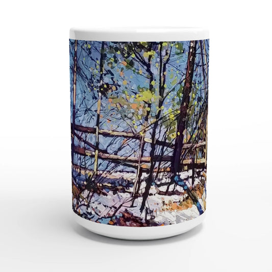 Roadside assistance - White 15oz Ceramic Mug - eduardgurevich