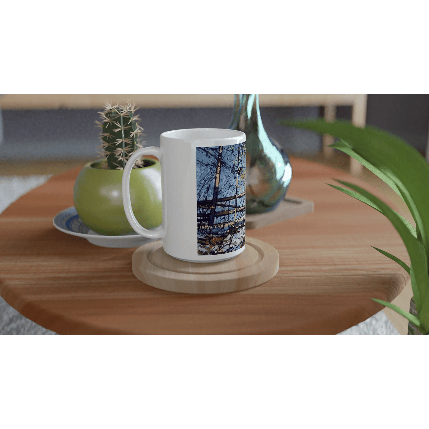 Roadside assistance - White 15oz Ceramic Mug - eduardgurevich