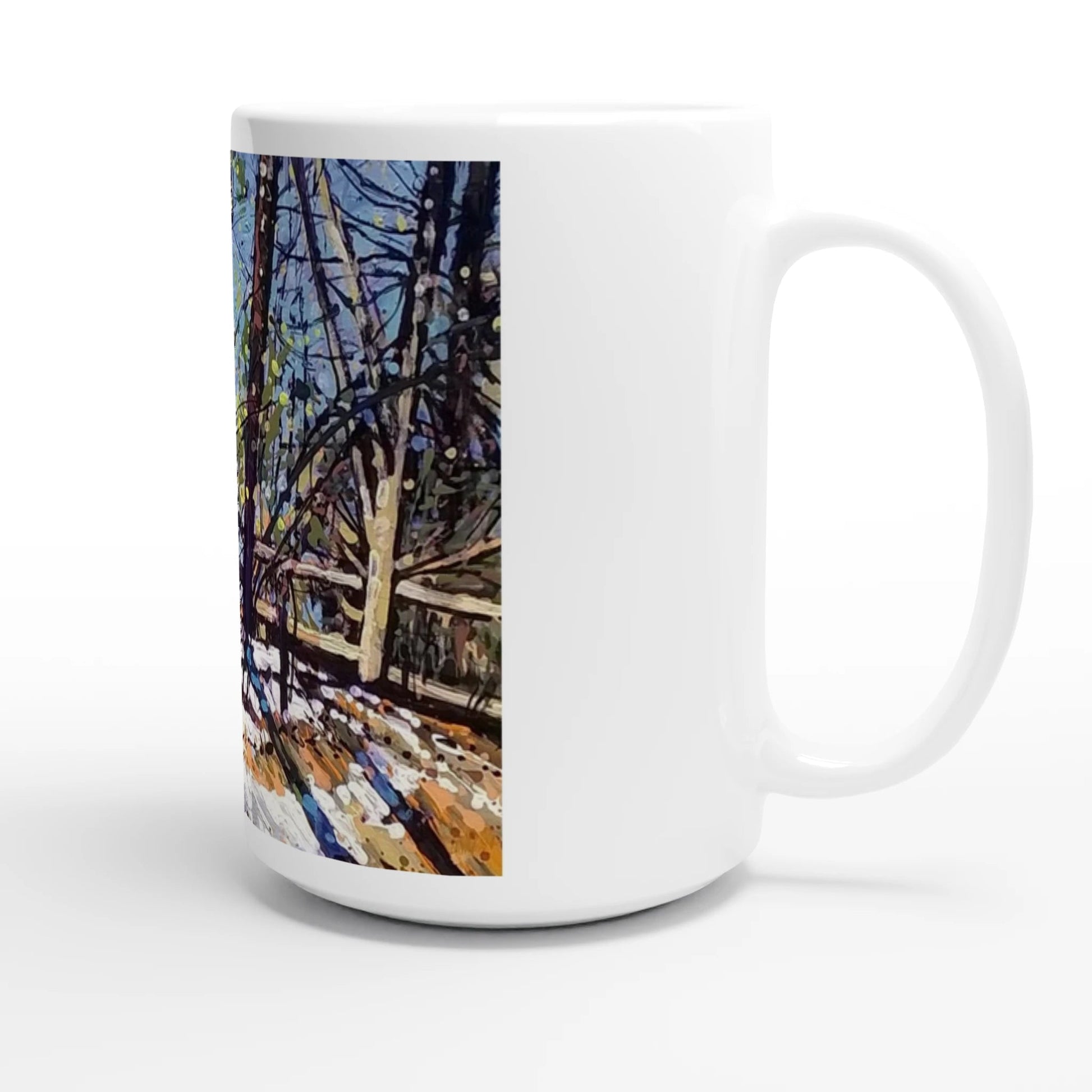 Roadside assistance - White 15oz Ceramic Mug - eduardgurevich