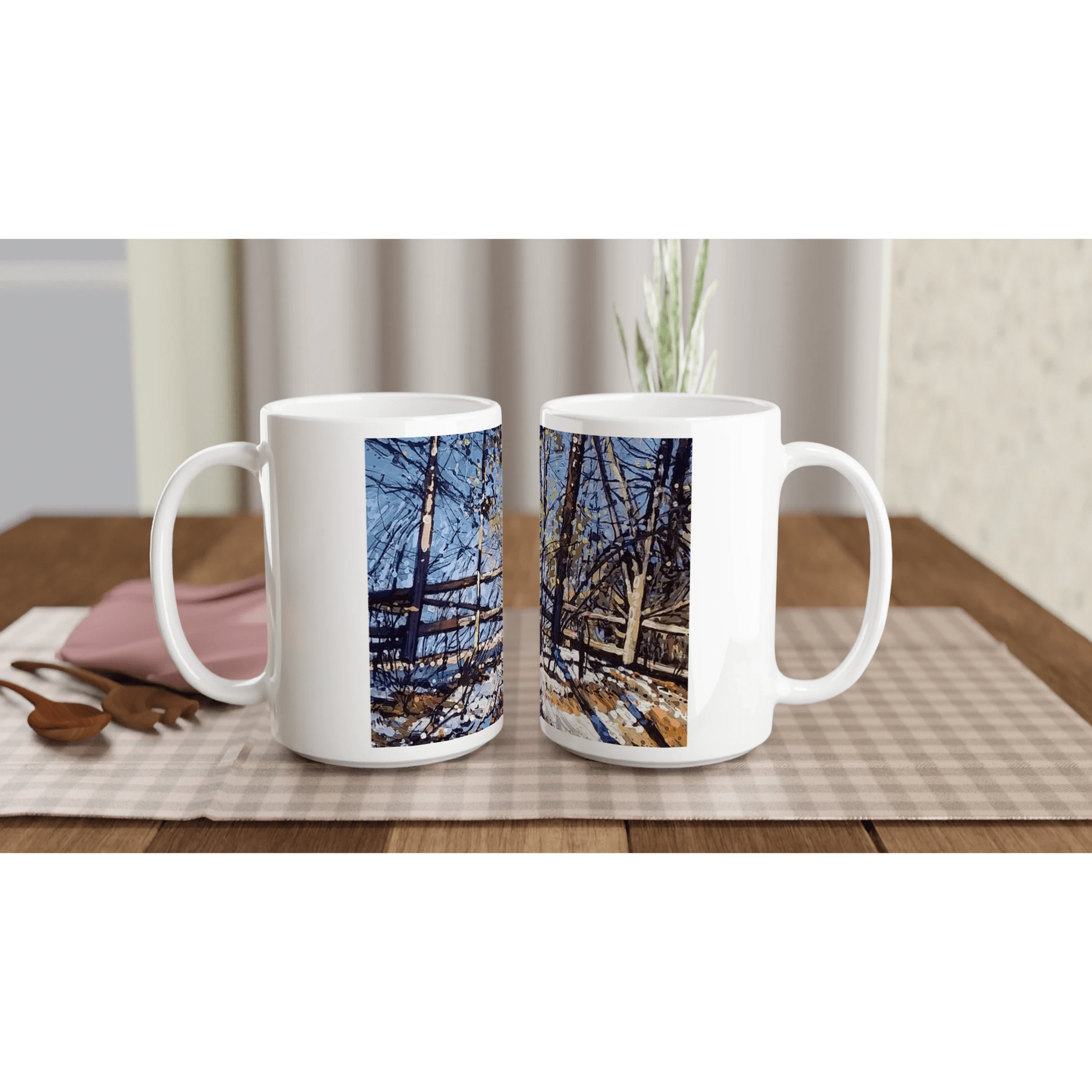 Roadside assistance - White 15oz Ceramic Mug - eduardgurevich