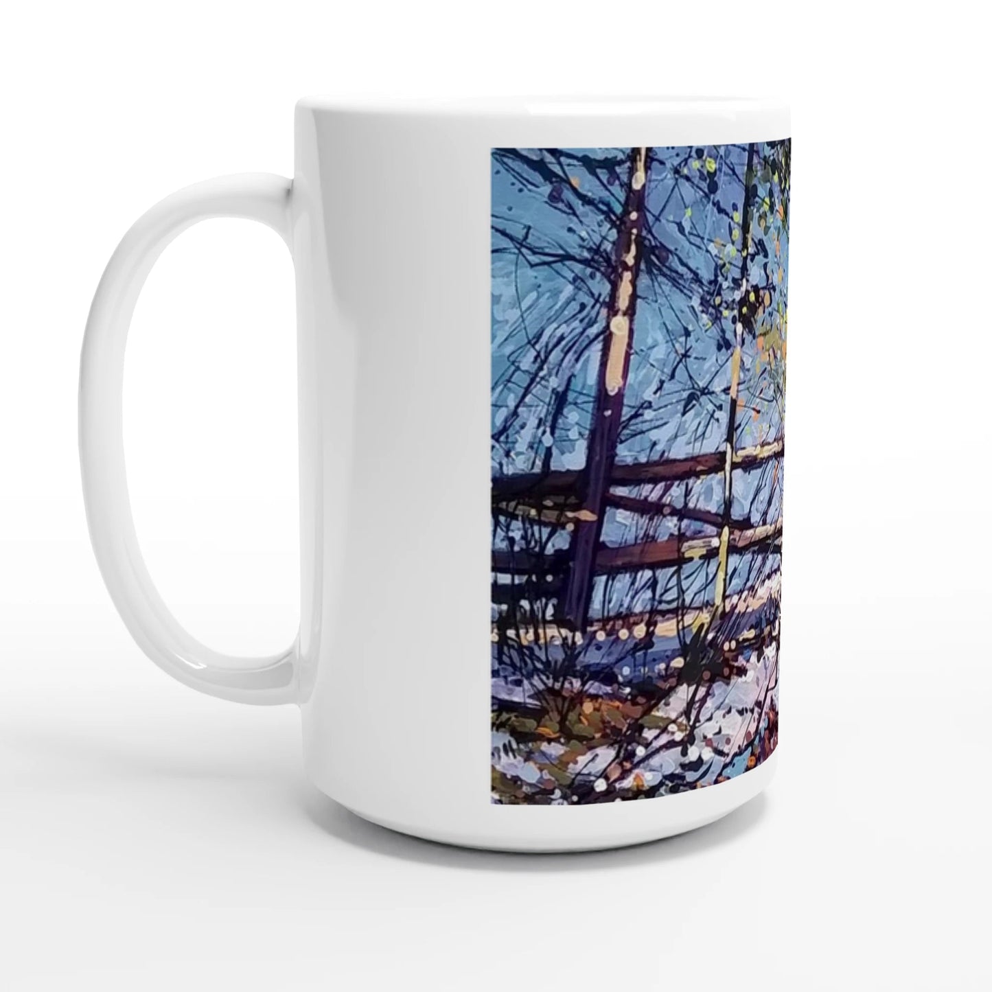 Roadside assistance - White 15oz Ceramic Mug - eduardgurevich