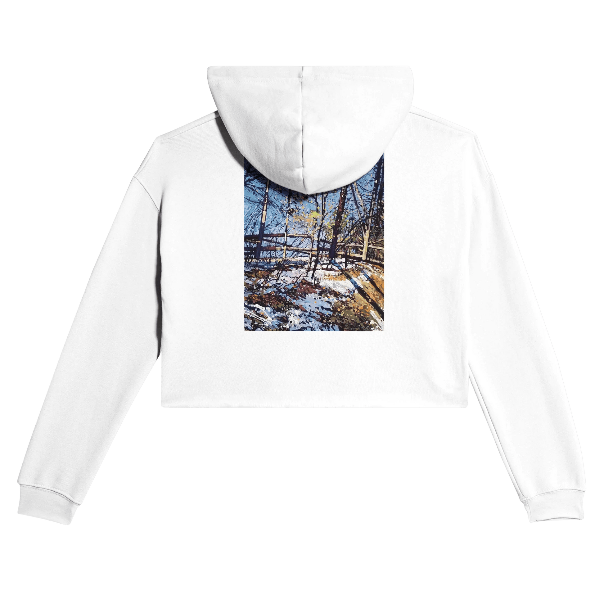 Roadside assistance - Women's Cropped Hoodie | Bella + Canvas 7502 - eduardgurevich S