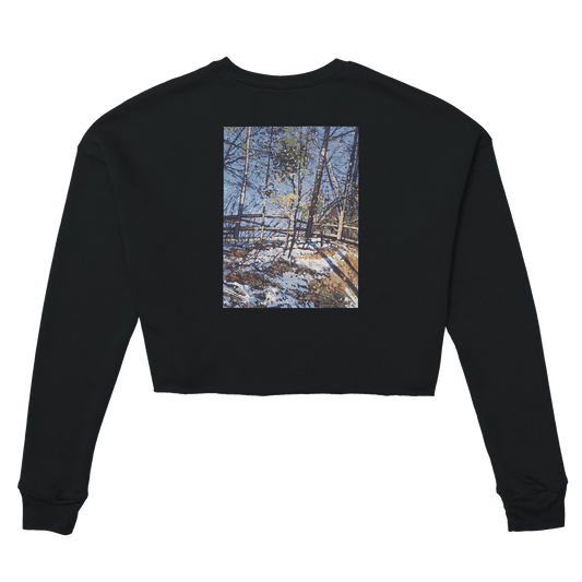 Roadside assistance - Women's Cropped Sweatshirt | Bella + Canvas 7503 - eduardgurevich S
