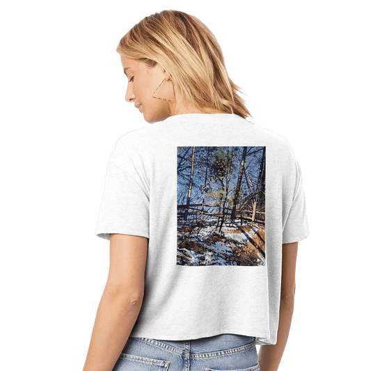 Roadside assistance - Women's Headliner Cropped Crewneck T-Shirt | Alternative 5114BP - eduardgurevich S