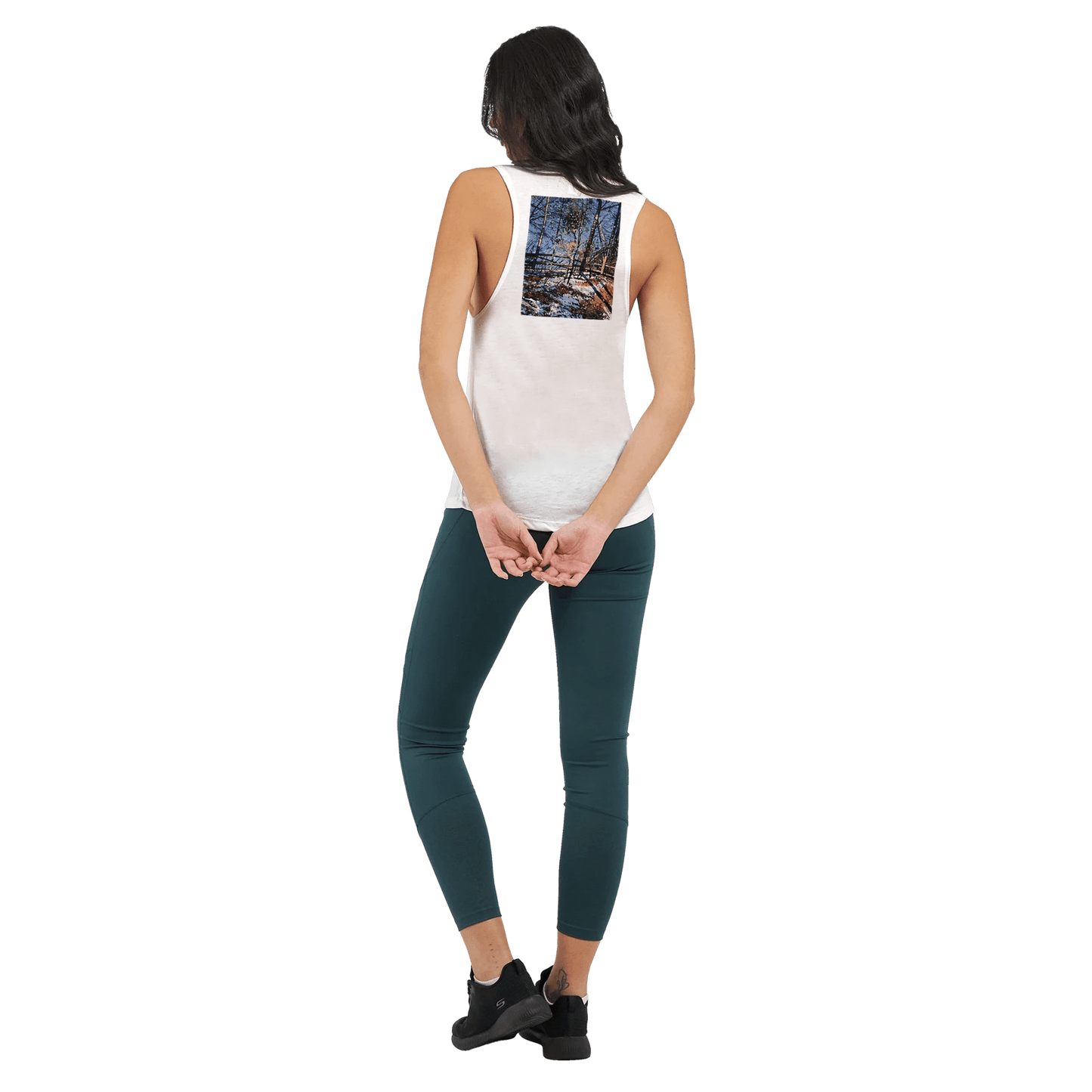 Roadside assistance - Women's Muscle Tank Top | Bella + Canvas 8803 - eduardgurevich S