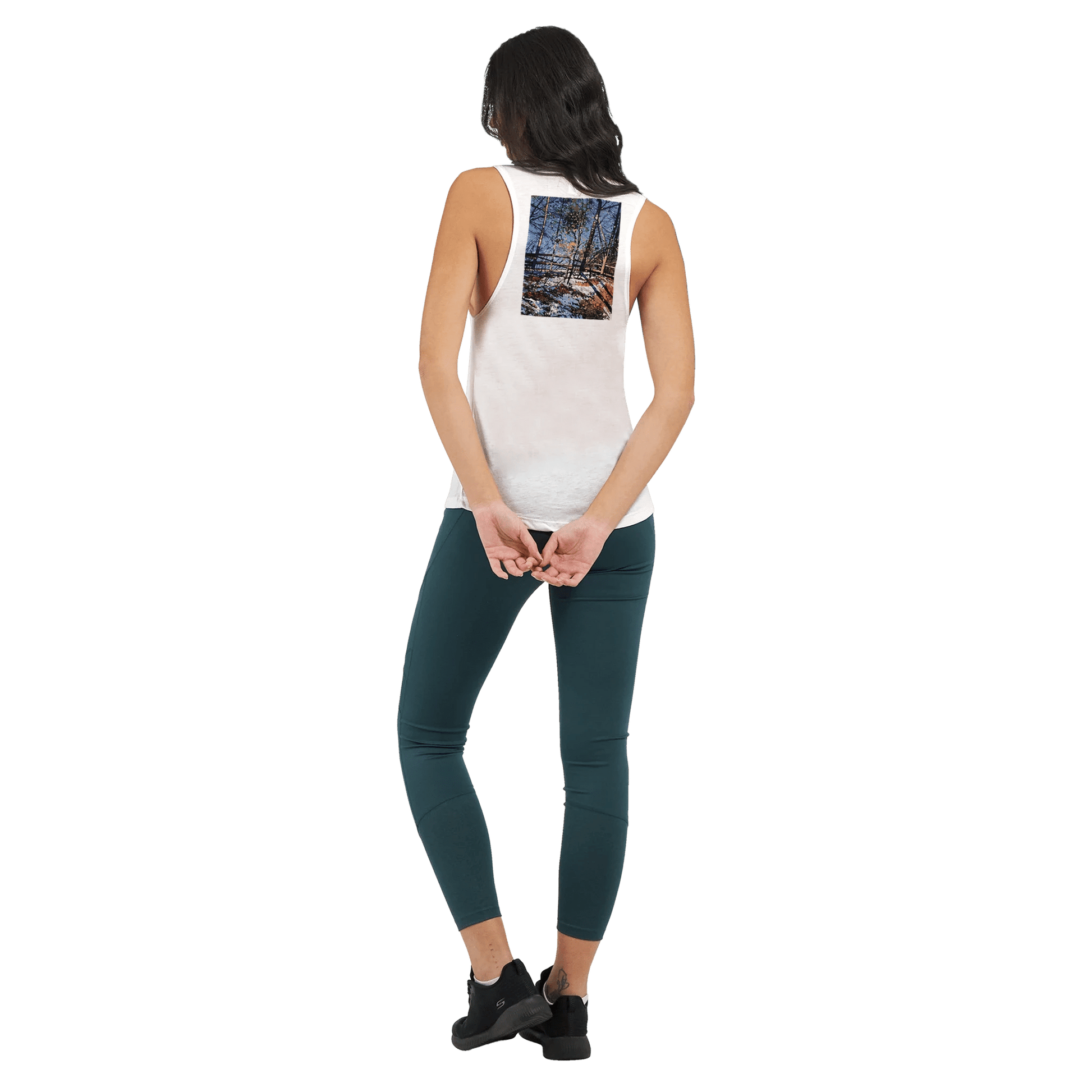 Roadside assistance - Women's Muscle Tank Top | Bella + Canvas 8803 - eduardgurevich S