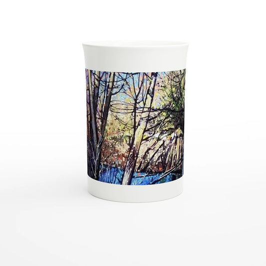 Rumors - White 10oz Porcelain Slim Mug - eduardgurevich