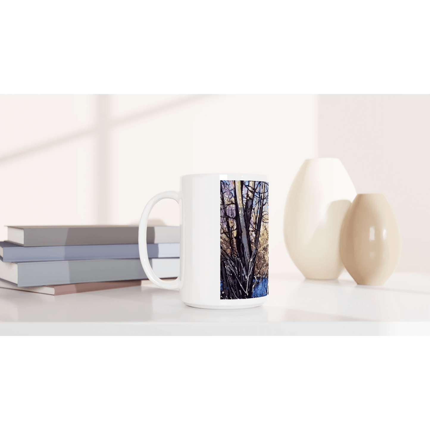 Rumors - White 15oz Ceramic Mug - eduardgurevich