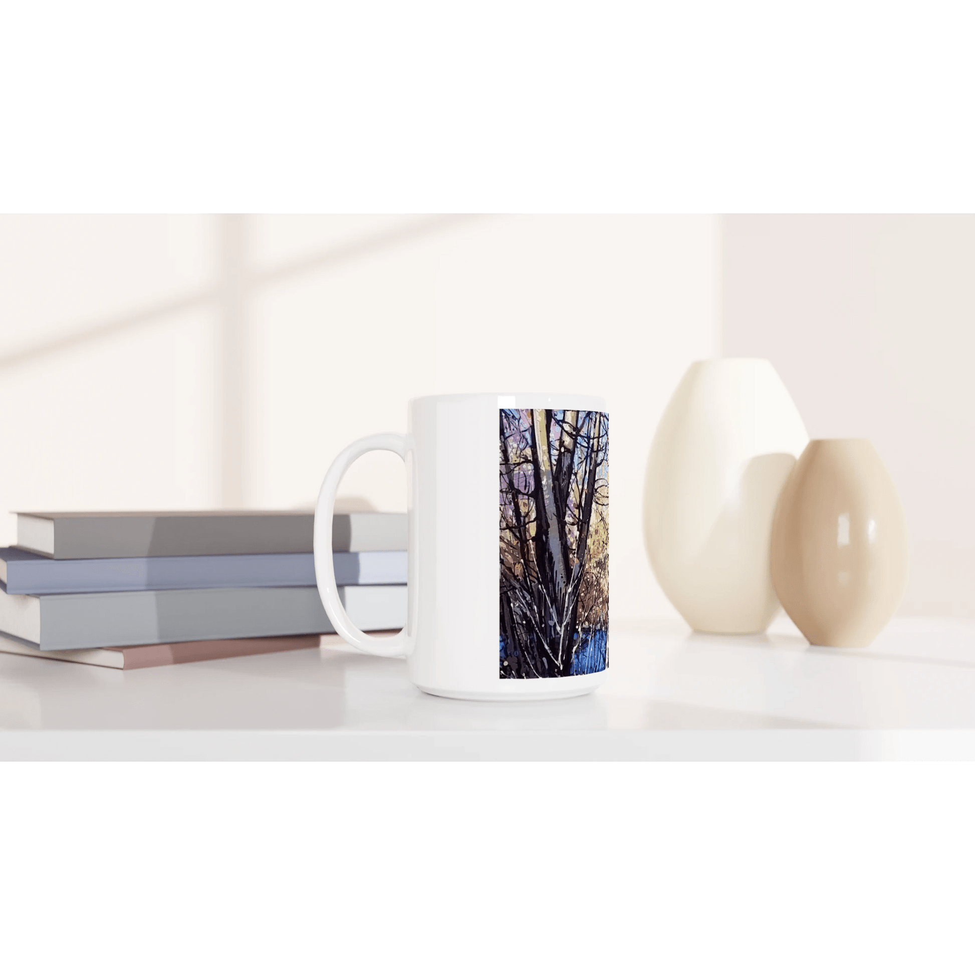 Rumors - White 15oz Ceramic Mug - eduardgurevich