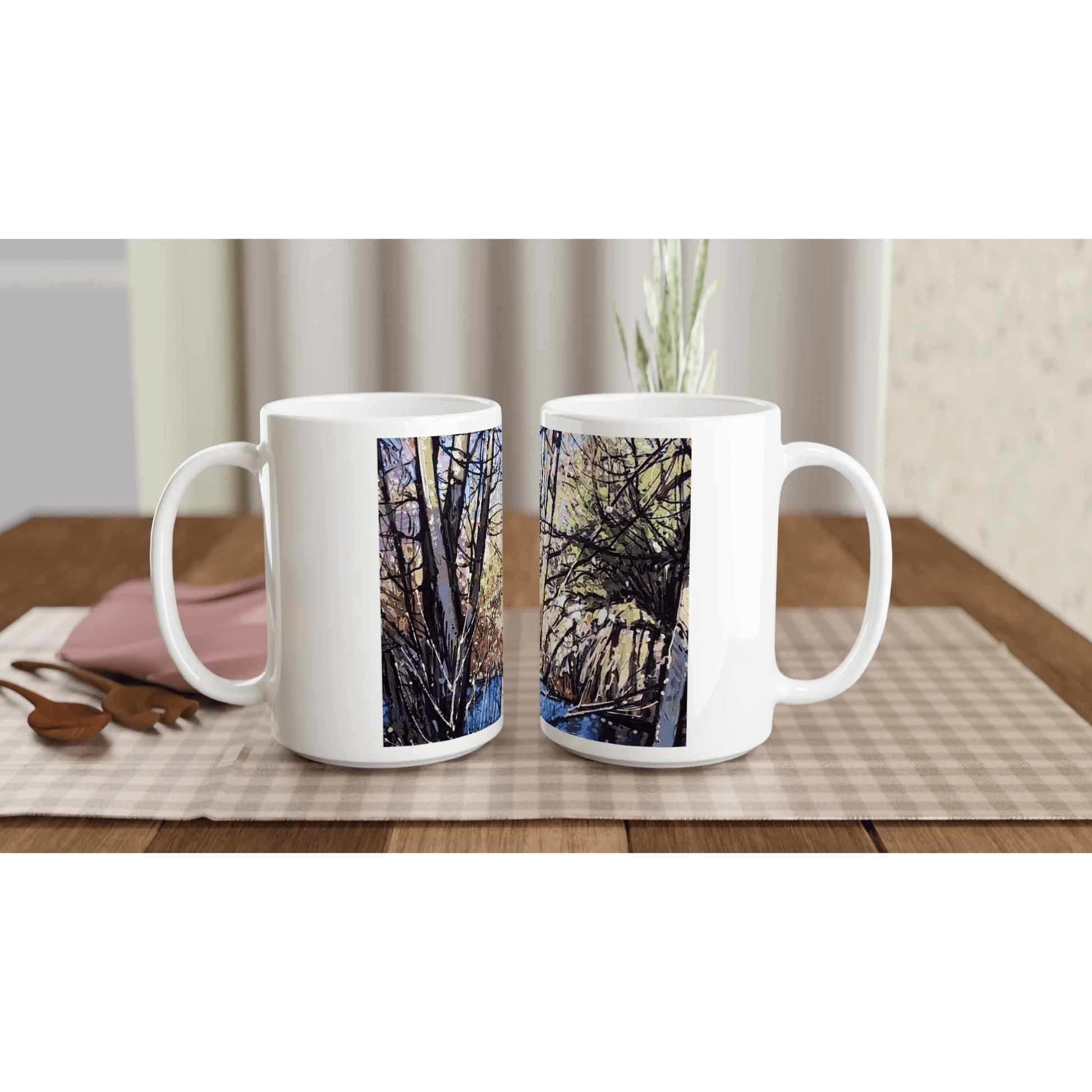 Rumors - White 15oz Ceramic Mug - eduardgurevich