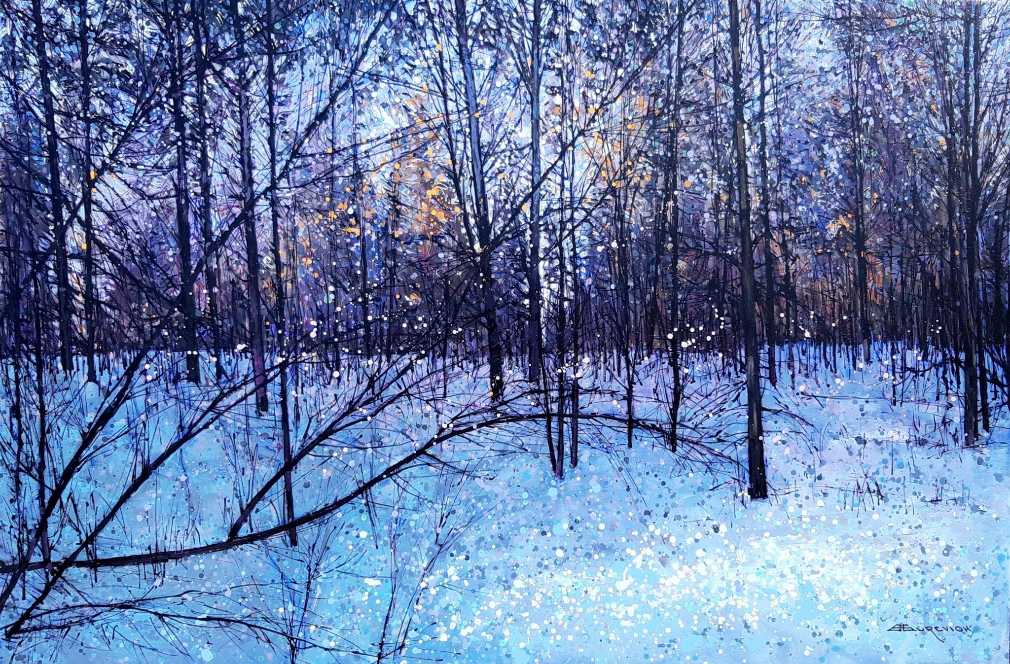 Same as long ago - eduardgurevich Acrylic 38x57