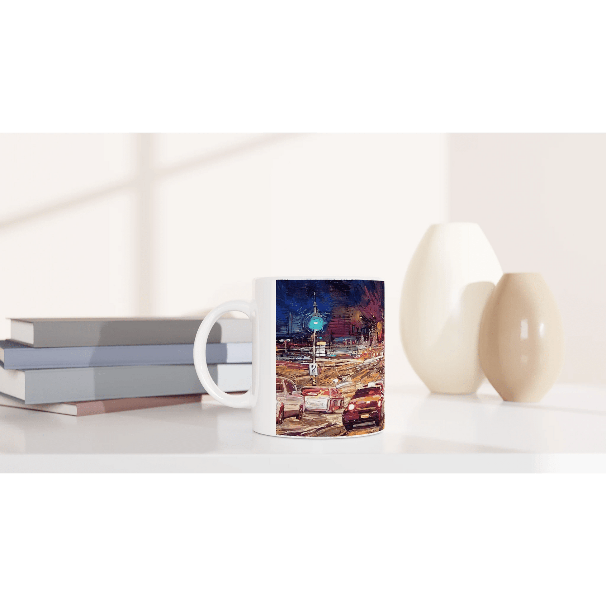 Saturday night - 11oz Ceramic Mug - eduardgurevich