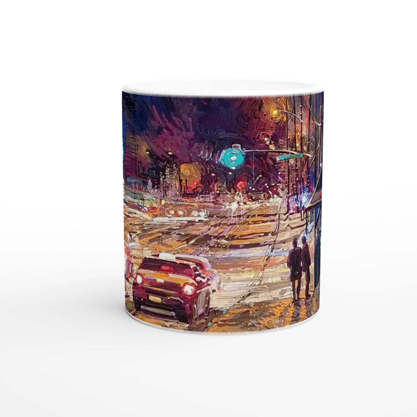 Saturday night - 11oz Ceramic Mug - eduardgurevich