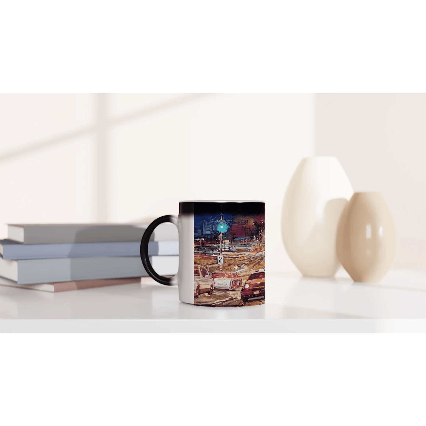 Saturday night - Magic 11oz Ceramic Mug - eduardgurevich