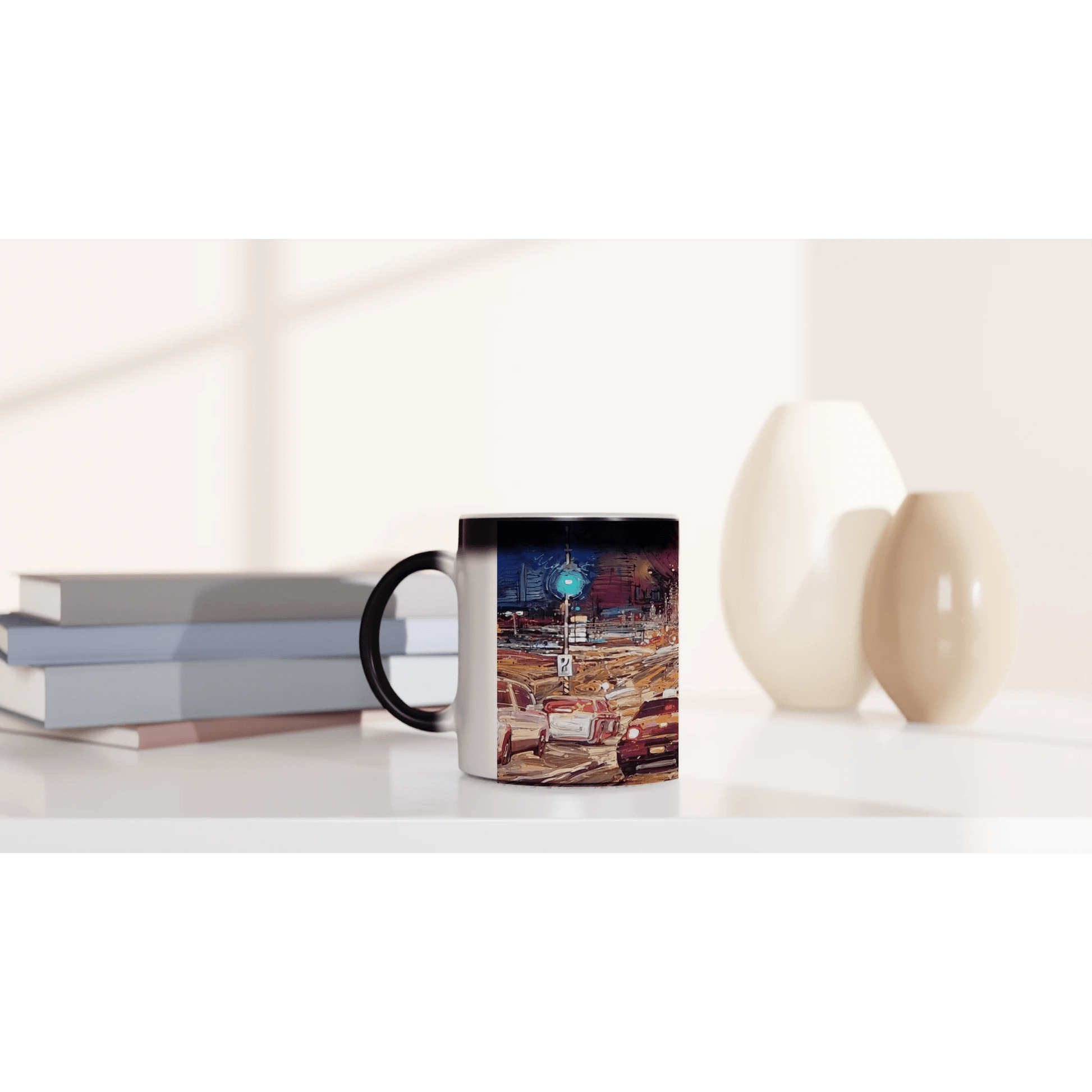 Saturday night - Magic 11oz Ceramic Mug - eduardgurevich