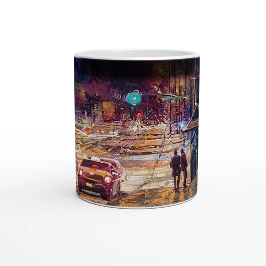 Saturday night - Magic 11oz Ceramic Mug - eduardgurevich
