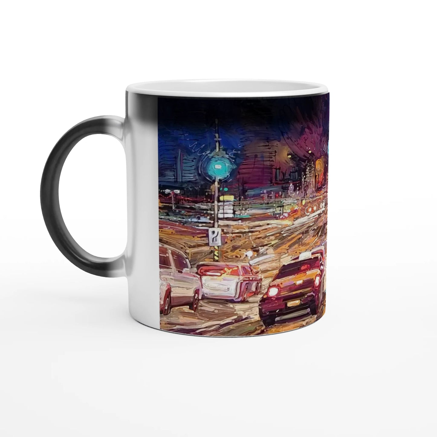 Saturday night - Magic 11oz Ceramic Mug - eduardgurevich