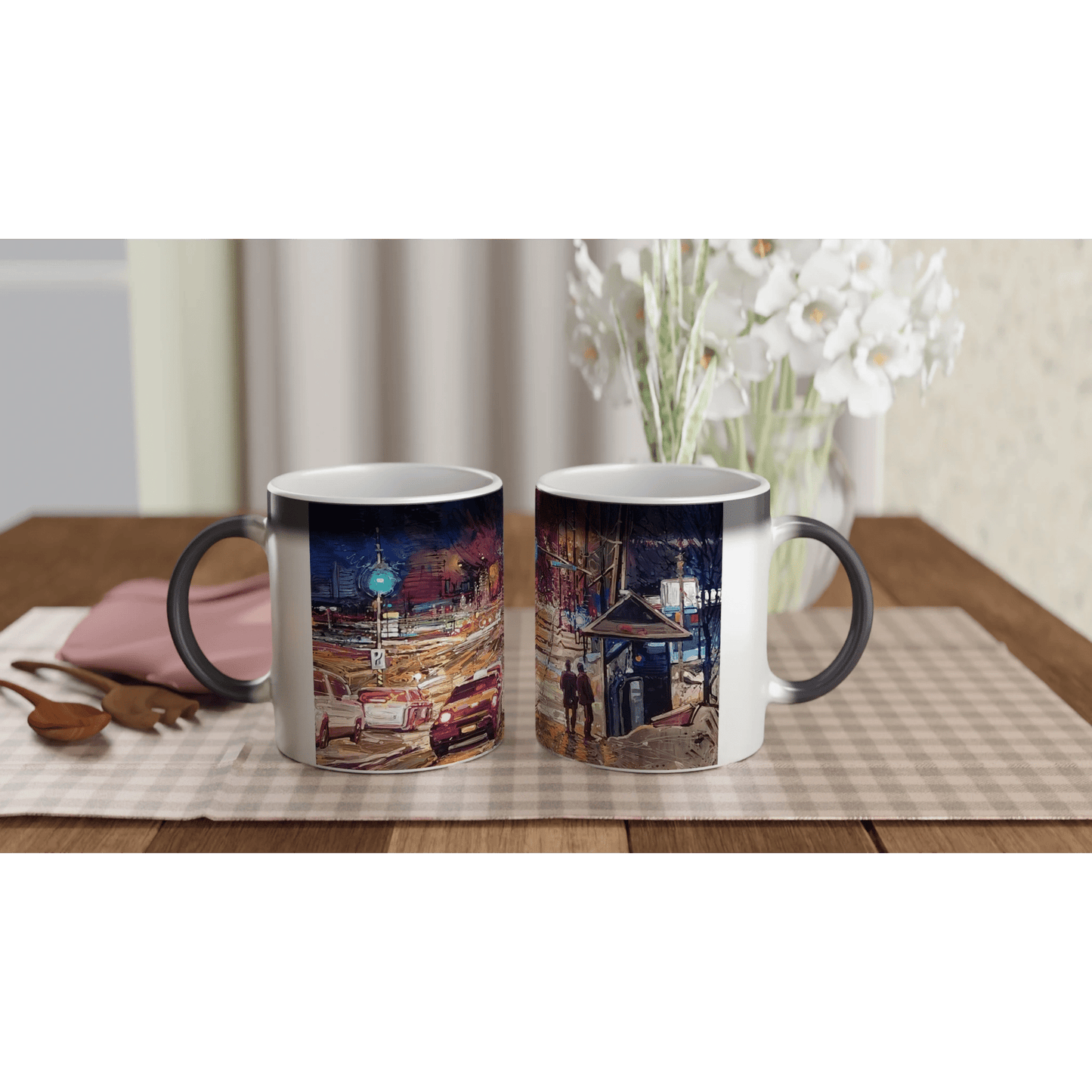 Saturday night - Magic 11oz Ceramic Mug - eduardgurevich