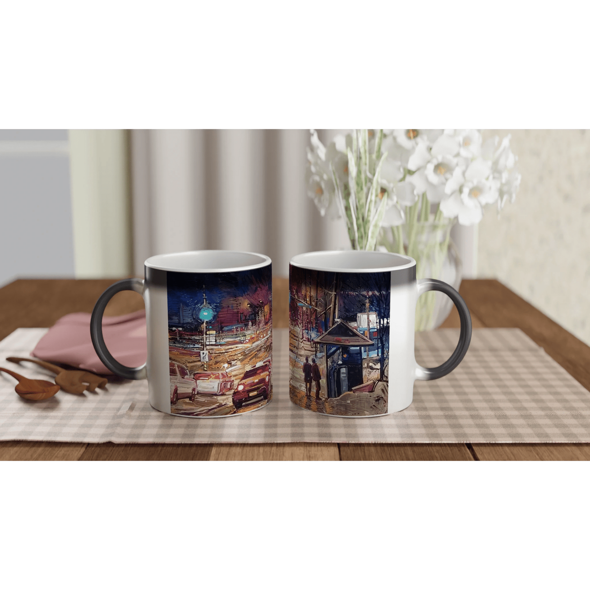 Saturday night - Magic 11oz Ceramic Mug - eduardgurevich